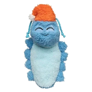 Peluche per cani FuzzYard cimice Rolly blu con squeaker