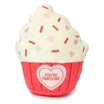 Peluche sonoro per cani FuzzYard Cupcake You're Pawsome