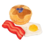 Peluche per cani FuzzYard Dog's Breakfast, set da 3