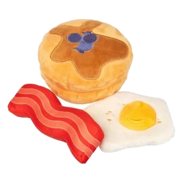 Peluche per cani FuzzYard Dog's Breakfast, set da 3