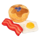 Peluche per cani FuzzYard Dog's Breakfast, set da 3