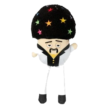 Peluche sonoro per cani FuzzYard Fun Guys Disco Randy Mushroom