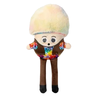Peluche sonoro per cani FuzzYard Fun Guys Rainbow Mushroom