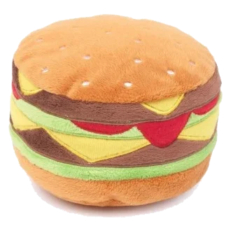 Peluche sonoro per cani FuzzYard hamburger
