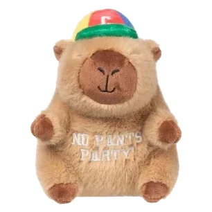 Peluche per cani FuzzYard Happybaras Cap-Ybara con squeaker