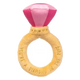 Peluche per cani FuzzYard Love Diamond In The Ruff Ring, anello di diamanti