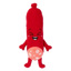 Peluche per cani FuzzYard Meat Heads Peper Toni con squeaker