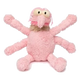 Peluche per cani FuzzYard Nasties Scratchette pulce rosa con squeaker