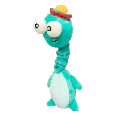 Peluche per cani FuzzYard Neck Minnits Loch Neck Monster con collo elastico
