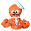 Peluche per cani FuzzYard Octo-Pose Sailor Squiggles polpo con squeaker