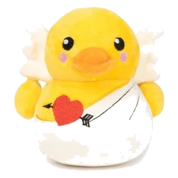 Peluche per cani FuzzYard Cupid Duck papera con squeaker