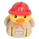 Peluche per cani FuzzYard papera Firequacker con squeaker