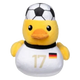 Peluche sonoro per cani FuzzYard Papera calciatrice Germania n. 17