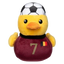 Peluche sonoro per cani FuzzYard Papera calciatrice Belgio n. 7