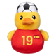 Peluche per cani FuzzYard Papera calcio Spagna n. 19 con squeaker