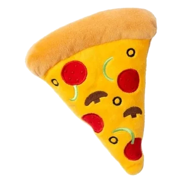 Peluche sonoro per cani FuzzYard Fetta di pizza