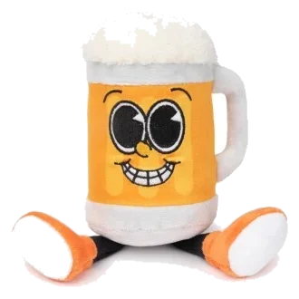 Peluche per cani con suono FuzzYard The Homies Steinzy