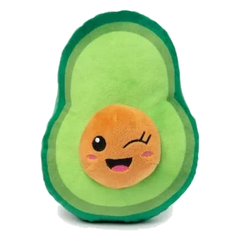 Peluche per cani con suono FuzzYard Winky avocado