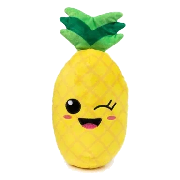 Peluche per cani con suono FuzzYard Winky ananas
