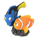 Pesce pagliaccio e pesce chirurgo decorazione acquario