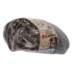 Zoccolo di bufalo ripieno Flamingo Nature per cani