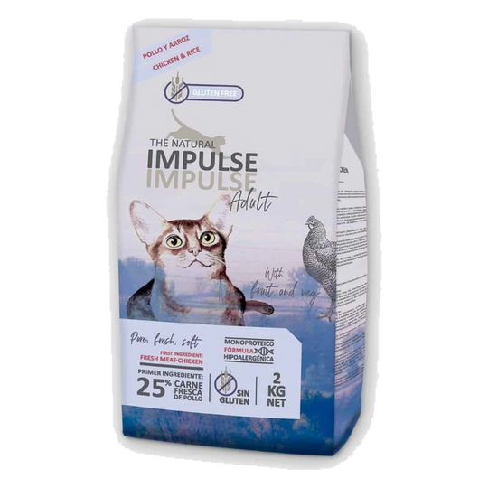 Crocchette per gatti mantenimento Impulse, 8 kg