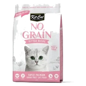 Crocchette per gattini senza cereali Kit Cat No Grain 1 kg