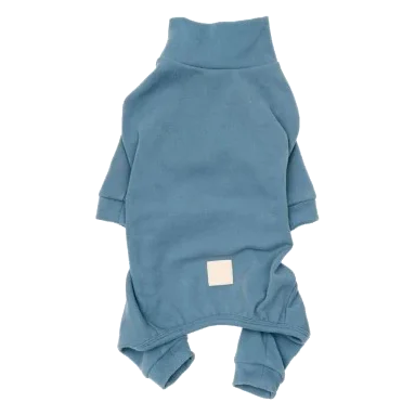 Pigiama morbido per cani FuzzYard Life French Blue