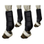 Set da 4 paratendini neri per cavallo