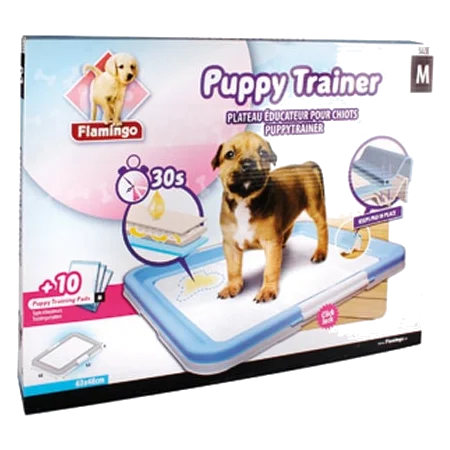Puppy Trainer con 10 traversine per cuccioli, taglie S e M