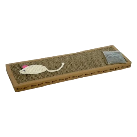 Tiragraffi in cartone per gatti, 38 × 12 cm