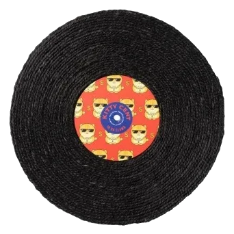 Tiragraffi girevole per gatti FuzzYard Record Cat Kitty Cent