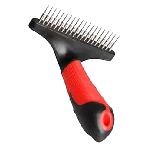 Rastrello per cani a pelo corto