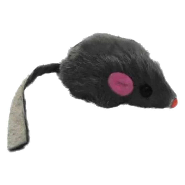 Topolino in pelliccia di coniglio, 5 cm