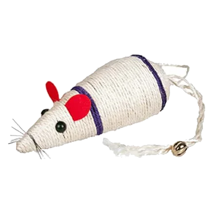 Topolino in sisal per gatti