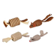 Topolino e rullo in sisal per gatti