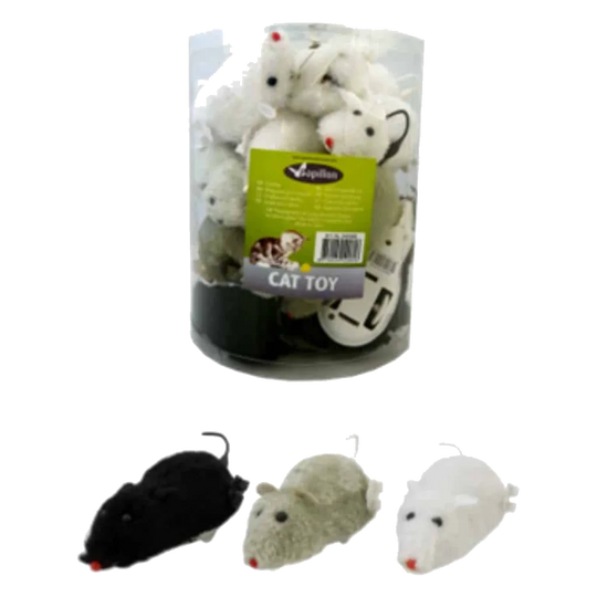 Topolini a carica per gatti, 12 cm