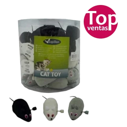 Topolini a carica per gatti, 7 cm
