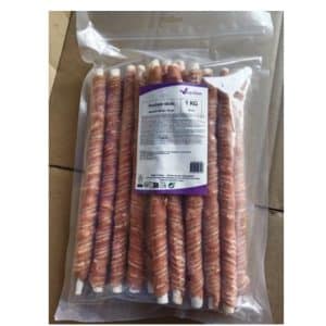 Bastoncini al salmone per cani, 28 cm, 1 kg