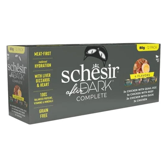 Schesir After Dark confezione mista filetti per gatti