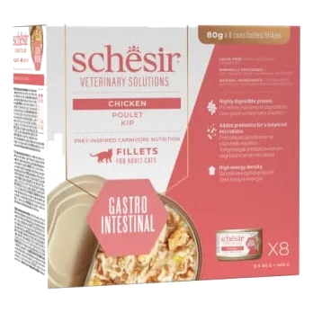Cibo umido per gatti Schesir Gastrointestinal in filetti pollo