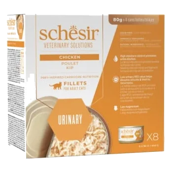 Cibo umido per gatti Schesir Urinary in filetti pollo