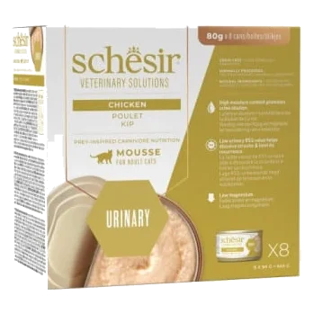 Cibo umido per gatti Schesir Urinary mousse pollo