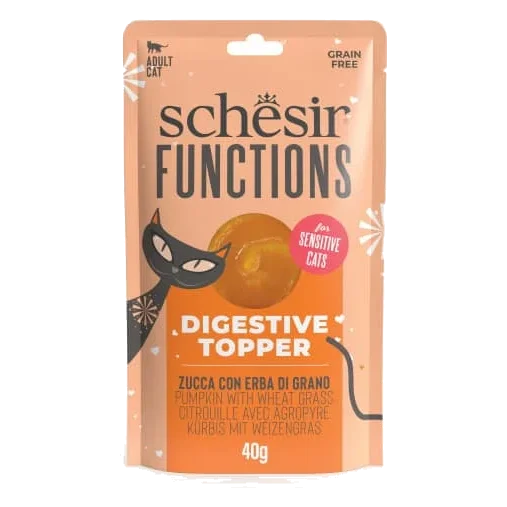 Schesir Functions topper digestivo per gatti, 40 g
