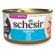 Cibo umido per gatti Schesir tonno in brodo, lattina 70 g