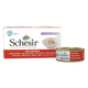 Cibo umido per gatti Schesir filetti di pollo con anatra, 6 × 50 g, multipack