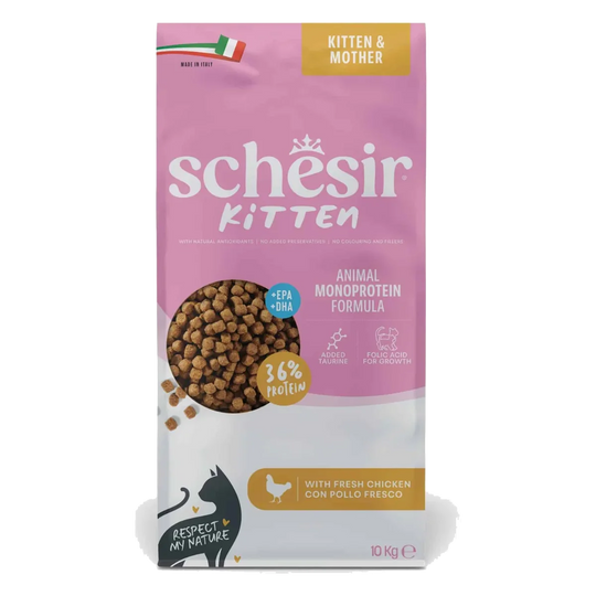 Crocchette per gatti Schesir Animal Protein Kitten, 10 kg