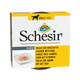 Schesir pollo e prosciutto per cani adulti, lattina 150 g