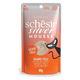 Cibo umido per gatti Schesir Silver mousse salmone con pollo, busta 80 g