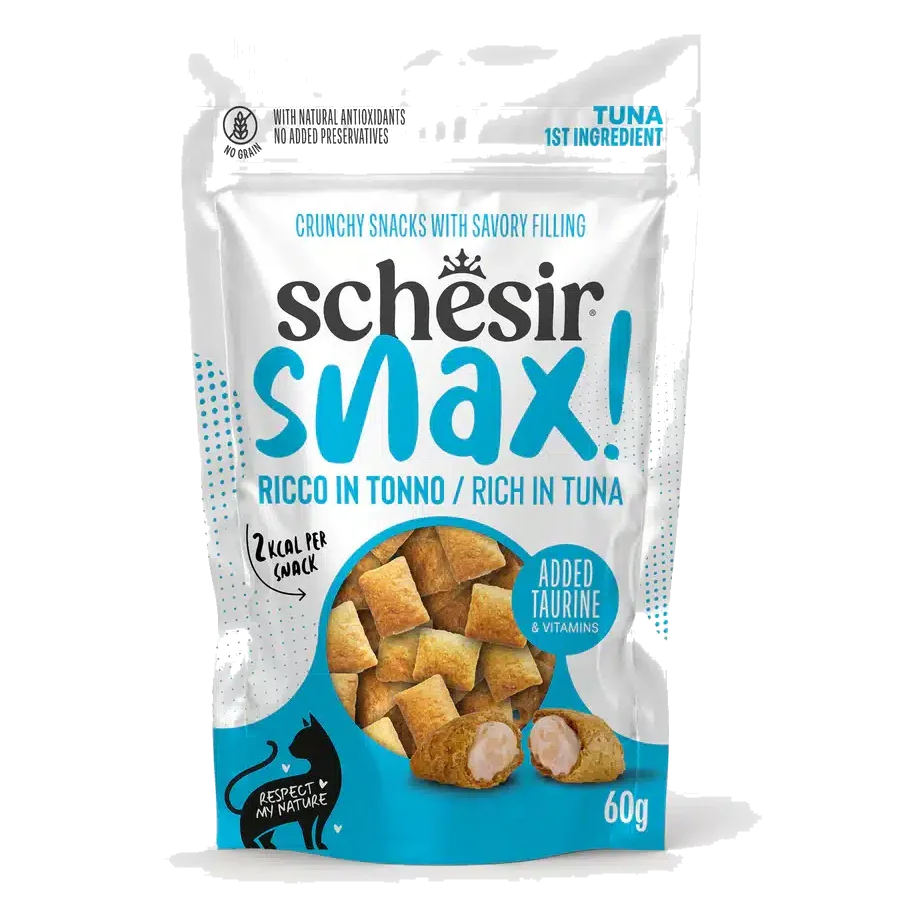 Schesir Snax snack tonno per gatti, 60 g